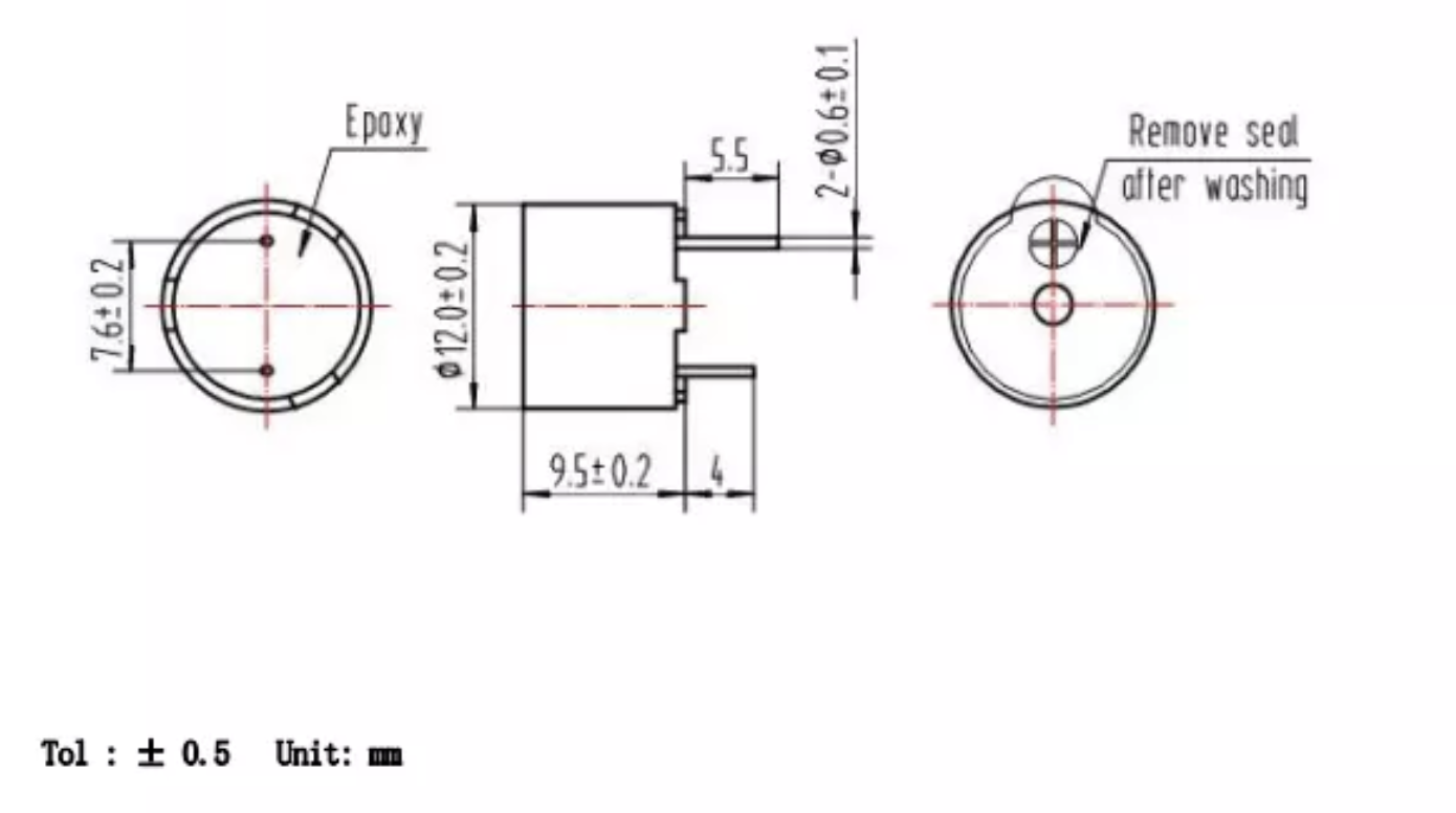 TMB 12A24 Dimension 