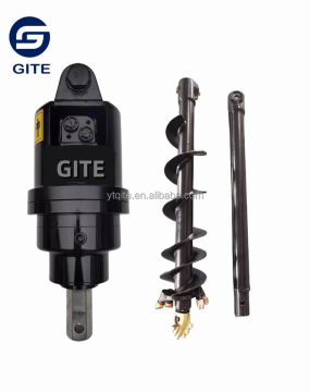 Hydraulic Power Earth Auger: Efficient Gite Machine for Hole Drilling and Digging