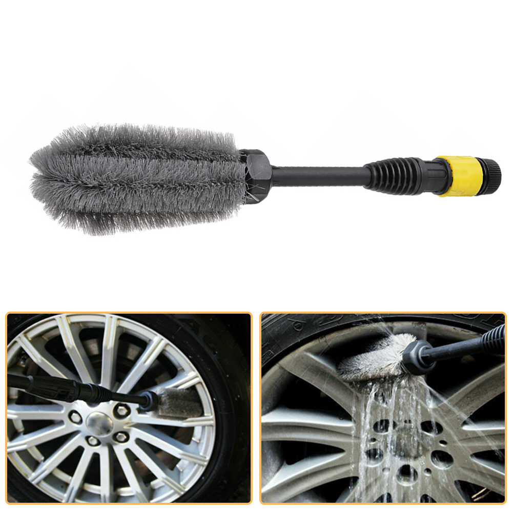 bon prix en plastique Nettoyage de voiture Brosse de brosse à roue de voiture Brosse de brosse