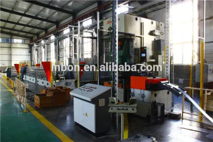 Cable tray roll forming line
