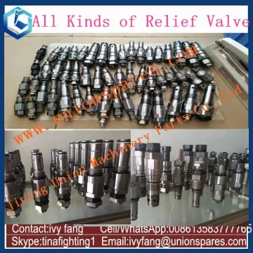 Genuine Excavator PC120-6 Relief Valve 709-70-74302 Main Control Valve