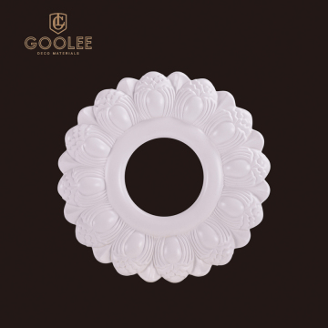 Goolee Hollowed Design High Quality PU Ceiling Medallion Decorative