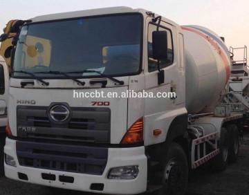 HOWO and HINO ZOMMLION Used concrete mixer truck