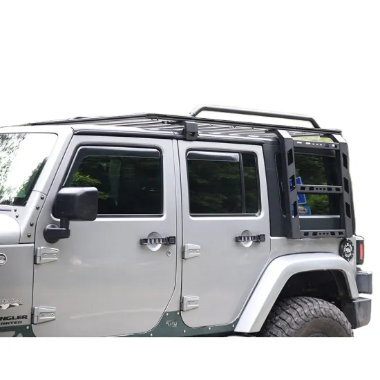 Aluminium Roof Rack for Jeep Wrangler JK 2007-On