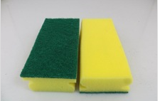 Kitchen Abrasive Sponge Scrubber