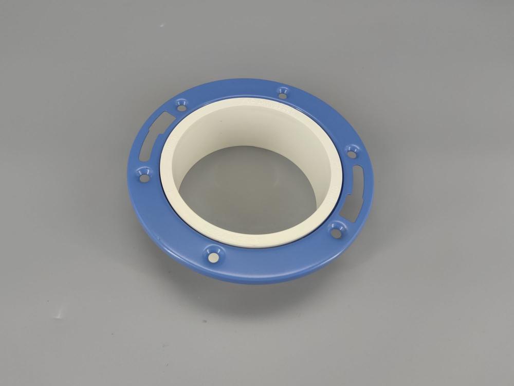 PVC fittings 4 inch CLOSET FLANGE W/STOP ADJUSTABLE