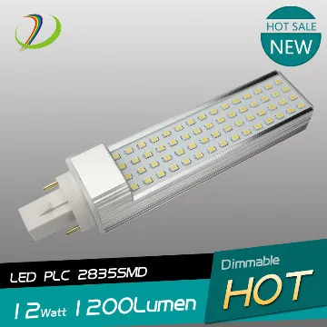 PLC LED BULB 12W 60pcs SMD 2835 plc led light