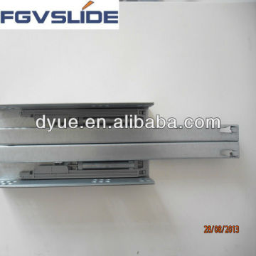 soft closing undermount desk slide telescopic guide two way