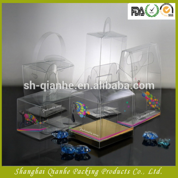 Luxury clear plastic packaging gift boxes manufacturer
