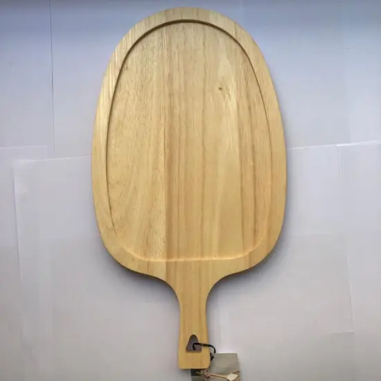 Rubber wood fruit cutting board