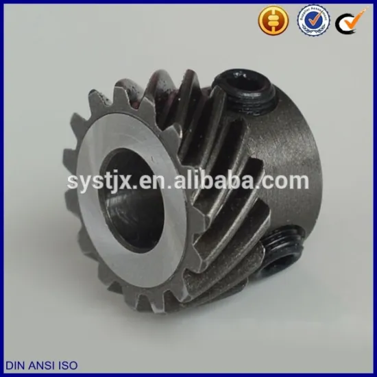 19 31'42" degree steel helical gear