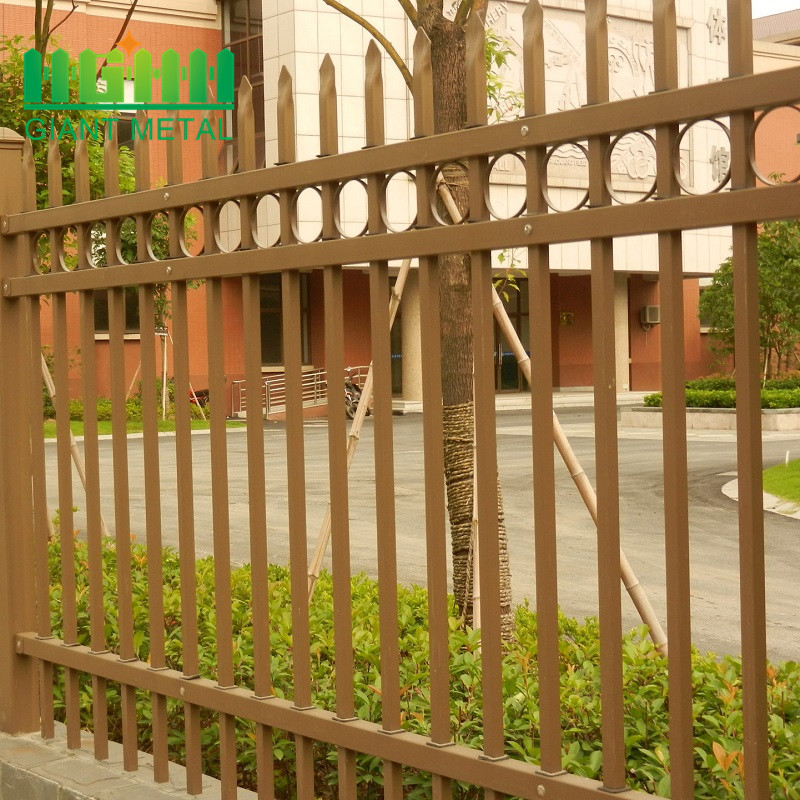 High Quality Anti Corrosion Zinc Steel Fence