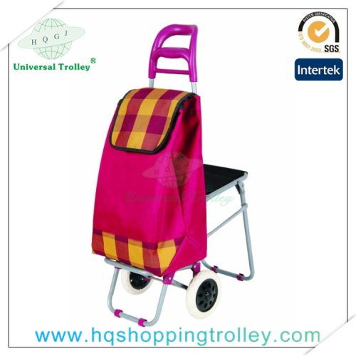 Shopping Trolley Bag with Chair for Elderly (HQ-6001A)