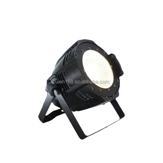High-Quality 100W COB Par Light with Dual Functionality: White and Warm White Stage Fill Light