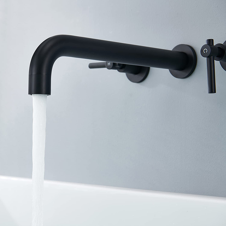 Bathroom Wall Mount Tub Faucets Bath Taps Fixtures