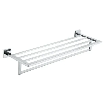 Wall Mounted Chrome Bathroom Hardware Towel Rack Set