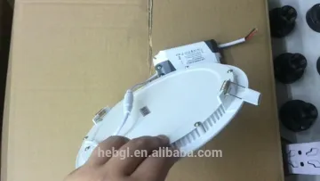 Slim round led panel light 50000 hours 18w SMD epistar