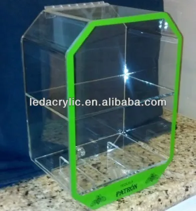 Patron Tequila Bottle holder Acrylic stand for small Patron bottles