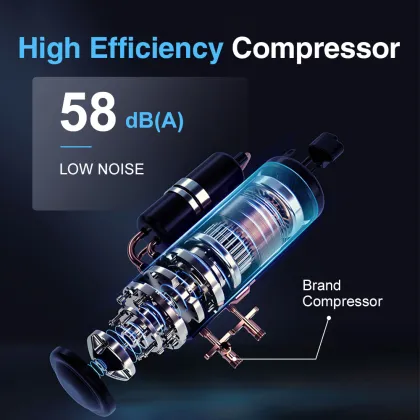 Portable 90L Air Conditioner Dehumidifier Industrial Air Purifier