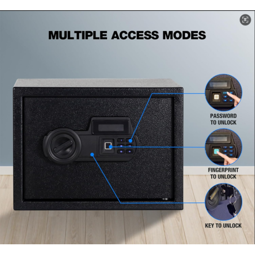 Biometric Fingerprint Safe Box WITH FINGERPRINT ACCESS