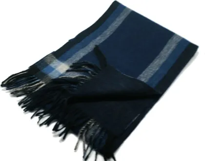Fashion Winter Warm Stripe Wool Throw Scarf