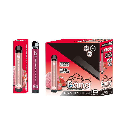 Hot Sell Disposable Electric Cigarette Bang Flow 2000