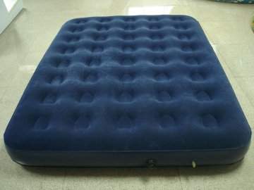 Double flocked folding mattress bed for sale(40coil-beams)