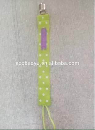 Customized Baby Pacifier Strap/Pacifier Belt/Pacifier Chain/Polka Dot Pacifier Strap Wholesale