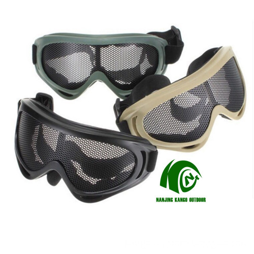 Custom OEM Explosion-Proof Goggles with 3 Lenses PC UV400 Tactical Sunglasses