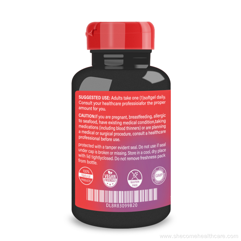 Krill Oil Supplement Antioxidant krill oil softgels