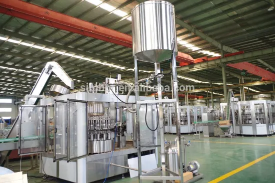 automatic glass bottle juice filling capping machine