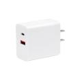 24WDual Port Wall Charger PD QC3.0 Fast Charger