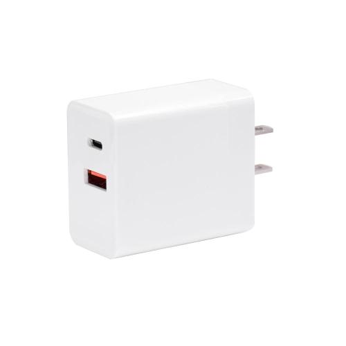 24W PD QC3.0 Wall Plug Quick Charger Adapter