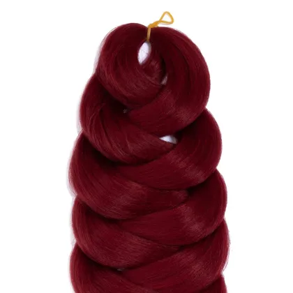 Jumbo Hair Braid 165g Synthetic Braiding Hair Extension Prestretched Synthetic Hair for Braiding for American Black Women