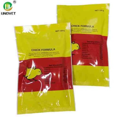 broad-spectrum antibiotic CHICK FORMULA soluble powder