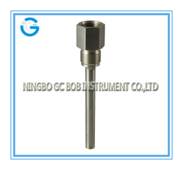 High quality thermometer with brass thermowell