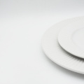 Χονδρικό φτηνό μοντέρνο σχεδιασμό Κεραμικό πλάκα πολυτελές επιτραπέζιο σετ