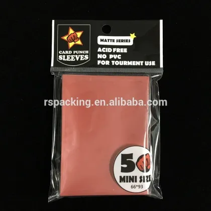 OEM factory price yugioh sleeve KMC matte card sleeve