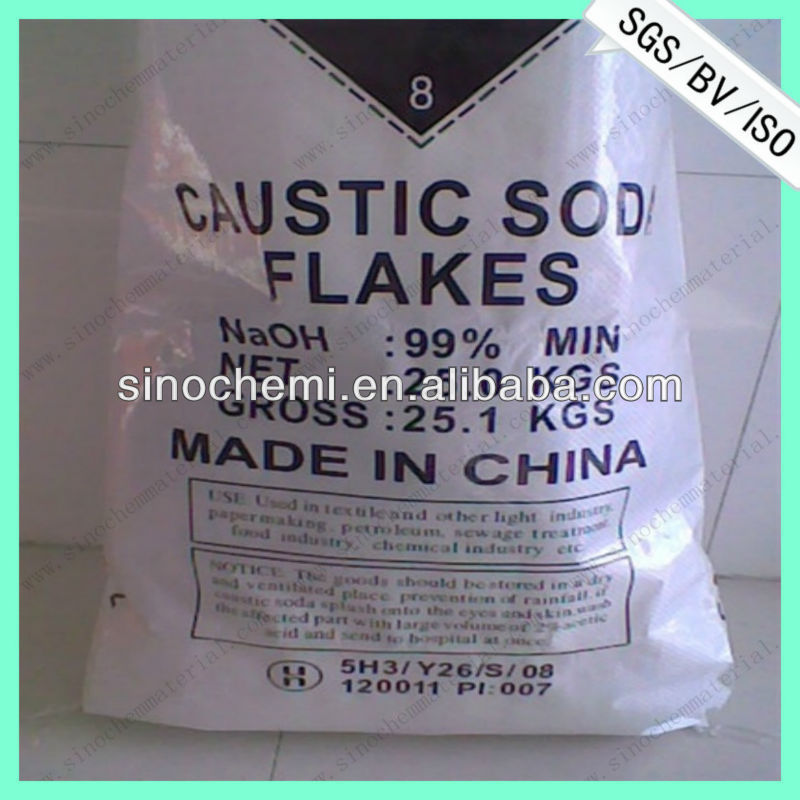2014 Hot Sale caustic soda /99% caustic soda flake