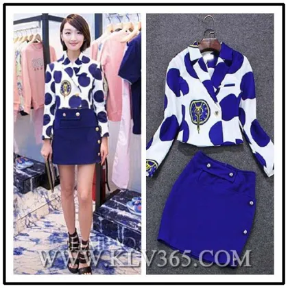 European Design Ladies Office Skirt Suit and Blouse