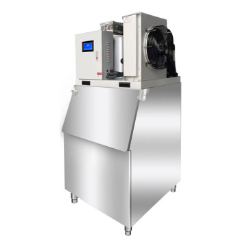 Macchina per cubo di ghiaccio granulare in acciaio inossidabile