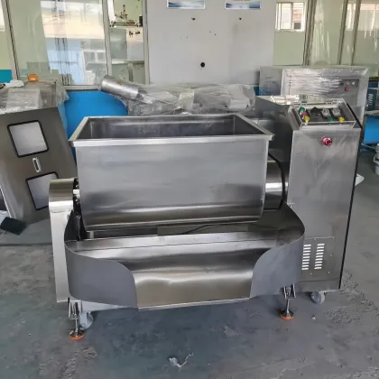 Commercial Automatic Double Axis Stainless Steel Meatball Burger Patty Stuffing Mixer Machine