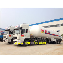 58.5cbm tri-axle LPG mizinga ya trela ya trela