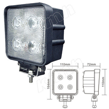 4.3inch 40W 3400LM led rechargeable work light