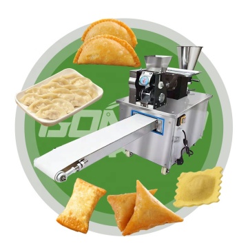 Patti auto grande samosa e machine per la creazione di gnocchi