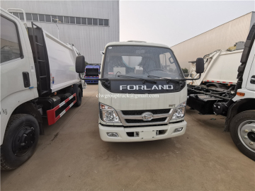 Foton new design light waste collection vehicles
