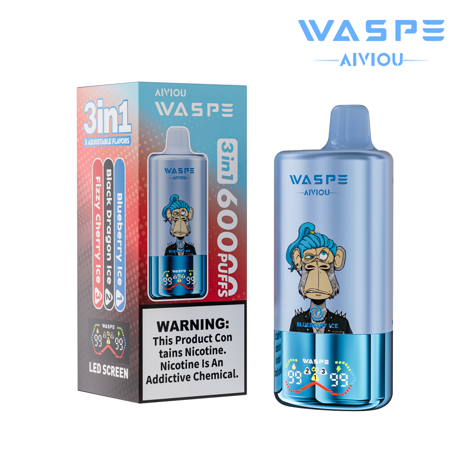 Waspe 3 in 1 60K Disposal Vape