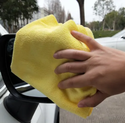 Car Edge cutting and crystal plating towel Microfiber Towels car washing