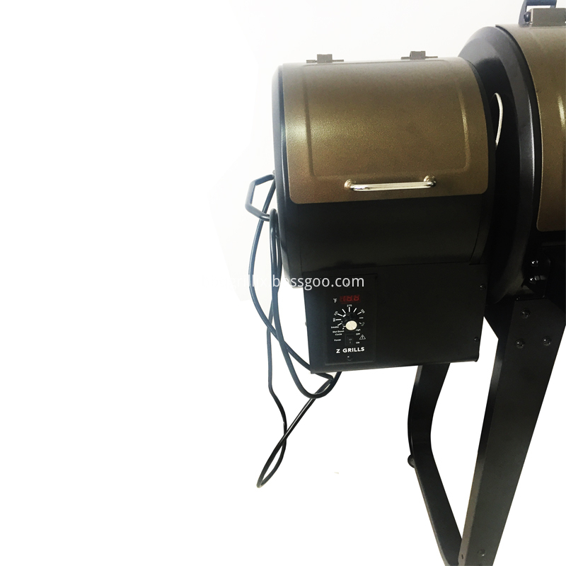 Wood Pellet Bbq Grill Smoker 45 X 49 X 39 4 Black