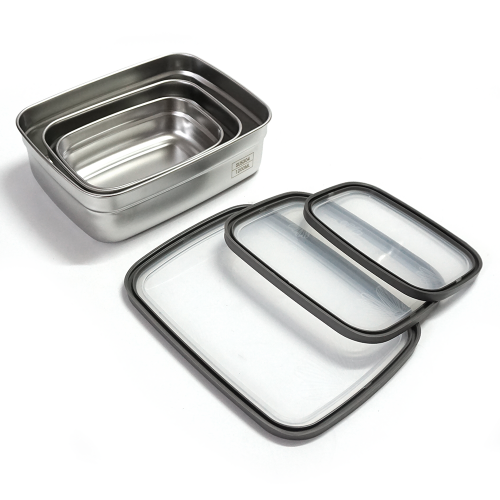 Stainless Steel Bento Box Containers Reusable Nesting Lunch Box For Kids And Adults Supplier